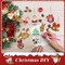 12 Pcs Christmas Diamond Painting Kits Christmas Balls Diamond Painting Keychain Hanging Diamond Painting Keychains Ornaments for Crafts Family Decor